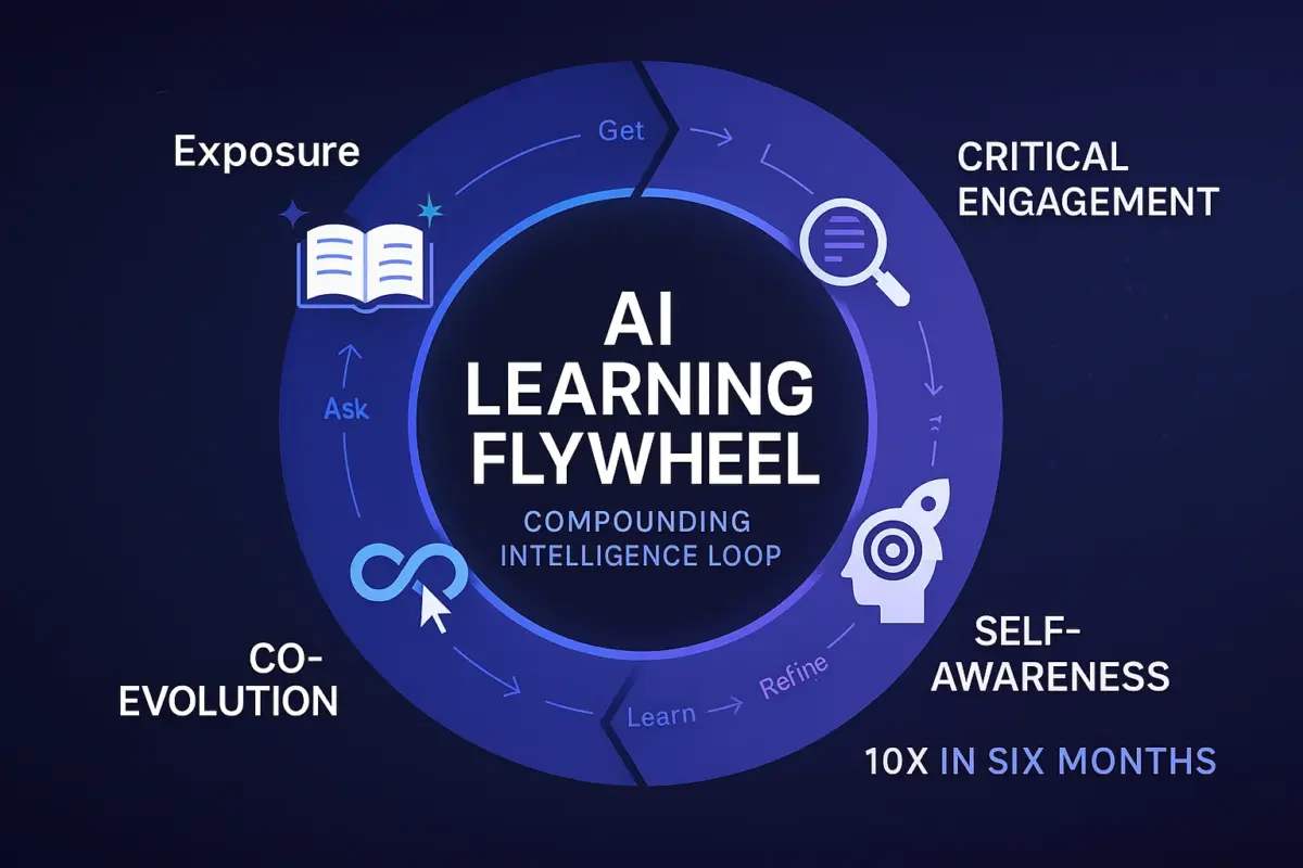 The AI Learning Flywheel: 10X Your Capabilities in 6 Months