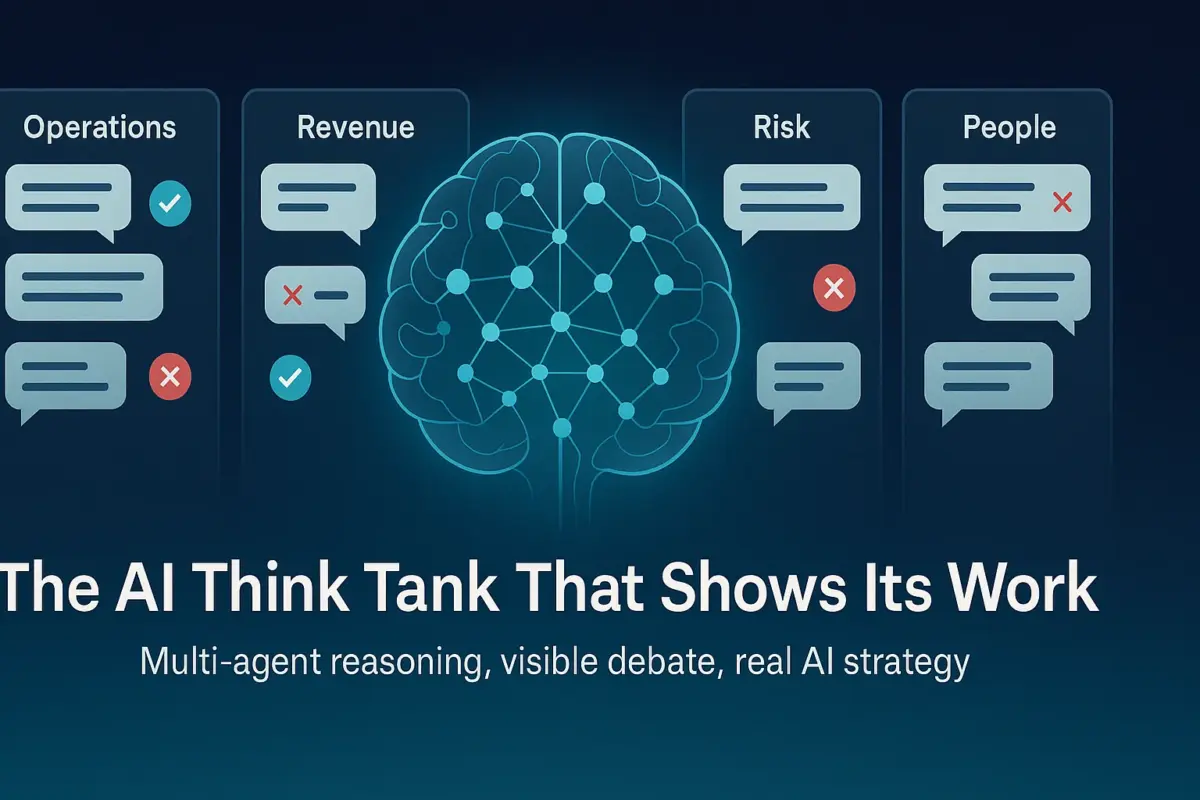 The AI Think Tank Revolution: Why 95% of AI Pilots Fail (And How to Fix It)