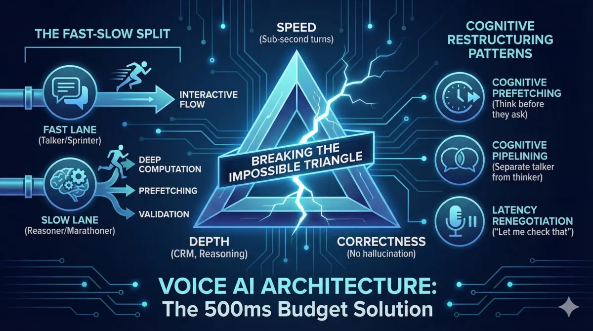 The Fast-Slow Split: Breaking the Real-Time AI Constraint