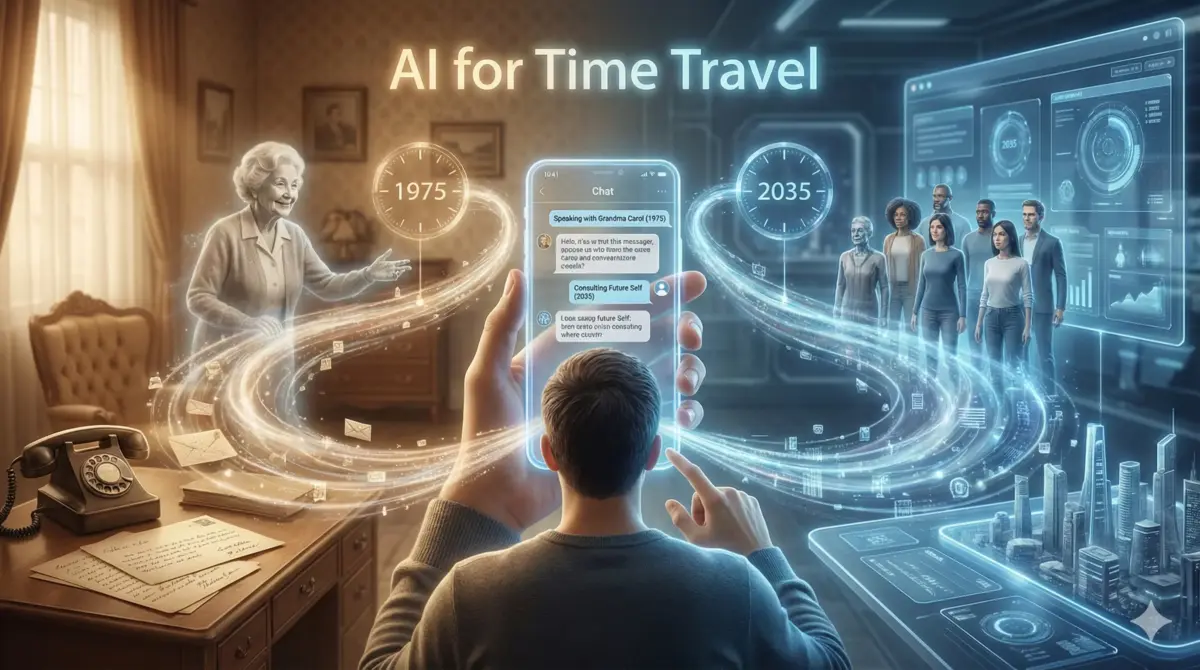 AI for Time Travel: How AI Enables Conversations Across Time