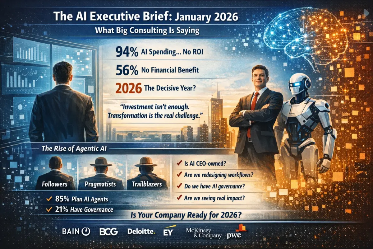 The AI Executive Brief: January 2026 – What Big Consulting Is Saying