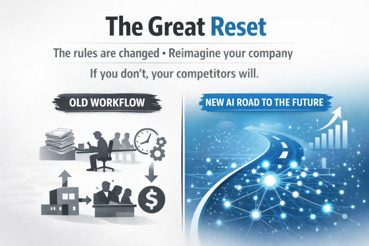 The Great Reset: AI Has Changed the Rules of Business — Reimagine Your Company