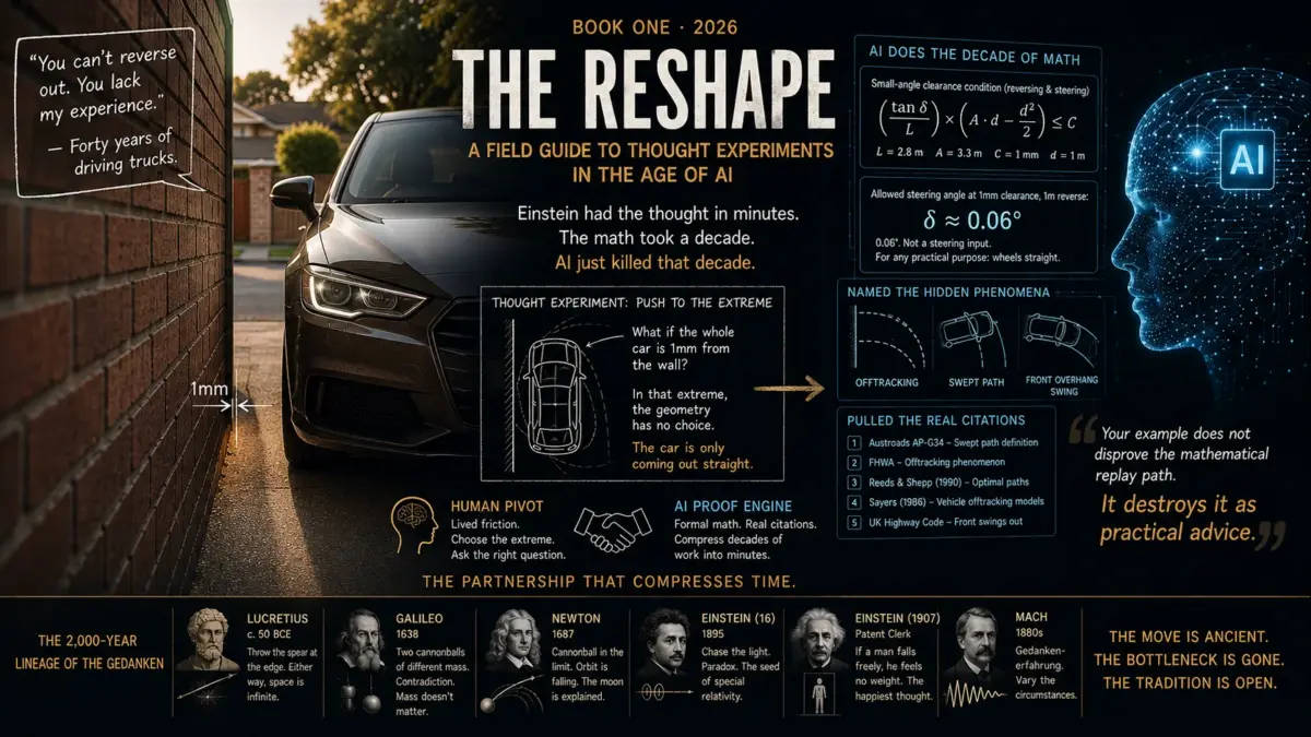 The Reshape — A Field Guide to Thought Experiments in the Age of AI