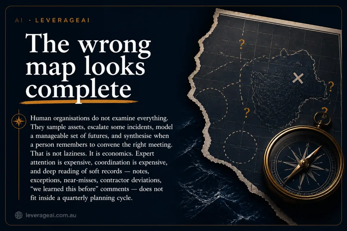 The Most Dangerous Map Is the One That Looks Complete