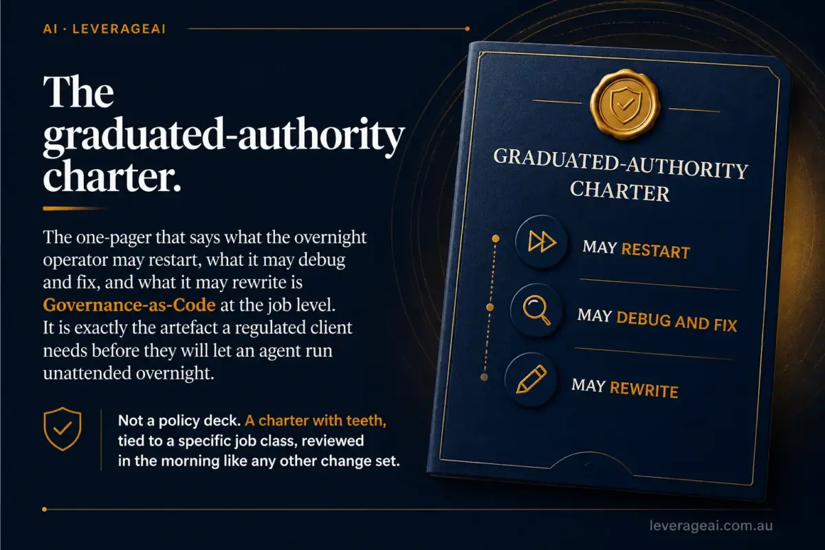 The hard part of autonomous operations isn’t whether an agent can solve the incident.