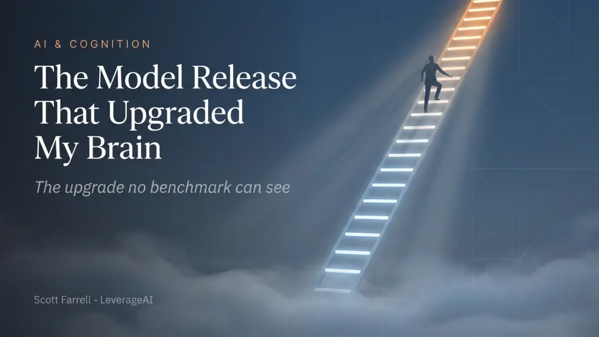 The Model Release That Upgraded My Brain